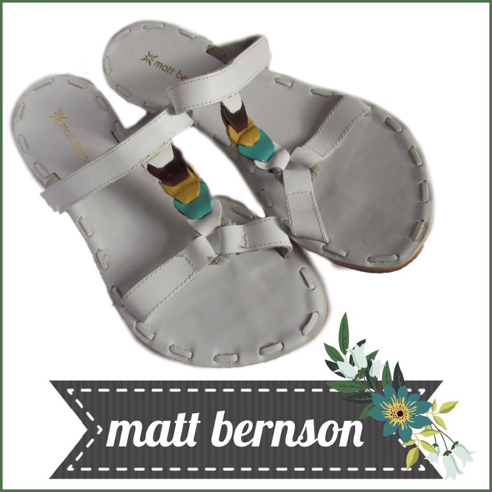 Matt Bernson Anthropologie Leather Sandals
